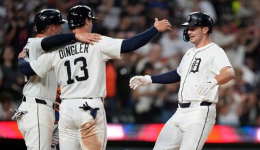Tigers' home-run barrage leads to 10-0 triumph over Astros