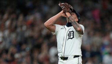 Alex Lange makes emotional return to Detroit Tigers bullpen after 15 long months