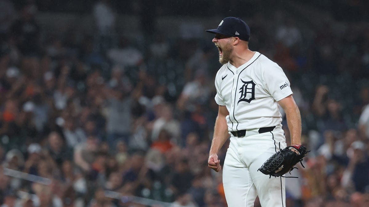 Tigers win 'outstanding' pitchers' duel on bases-loaded walk against Astros
