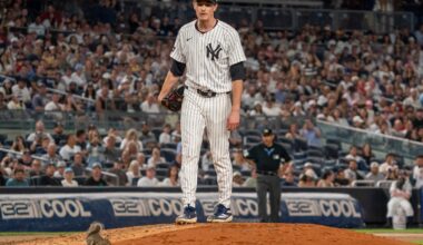 Squirrel interrupts play at Yankee Stadium