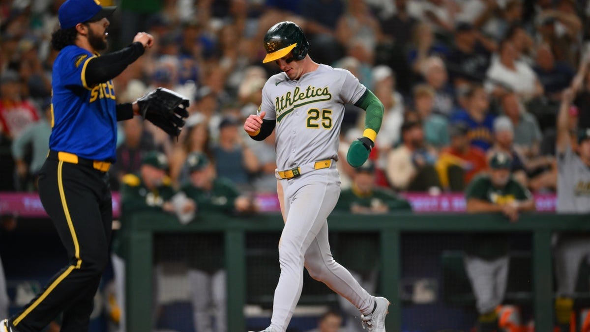 Aug. 29, Athletics vs. Rangers