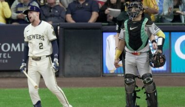 Brewers fans buzzing about Brice Turang's outstanding August