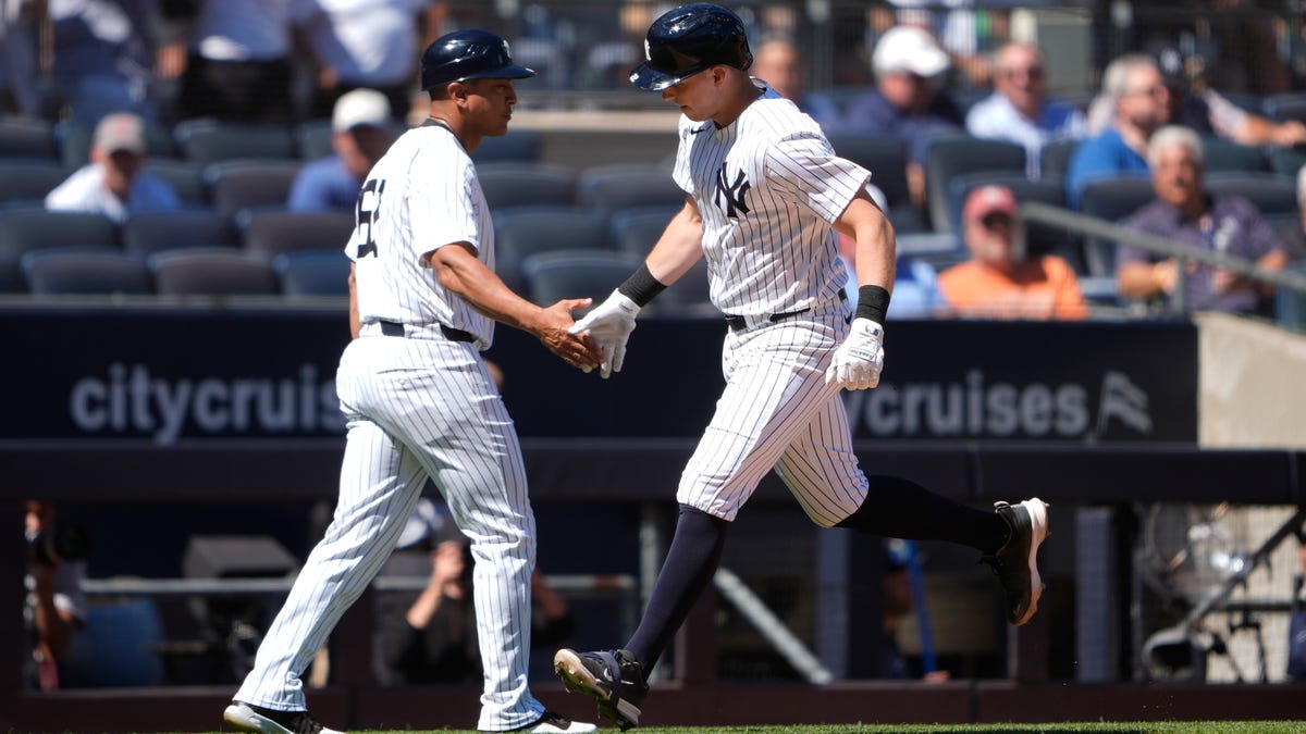 Yankees defeat Nationals with 9-run inning to complete three-game sweep