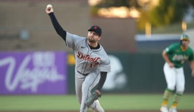 Detroit Tigers, Casey Mize hammered early in 7-0 loss to Athletics