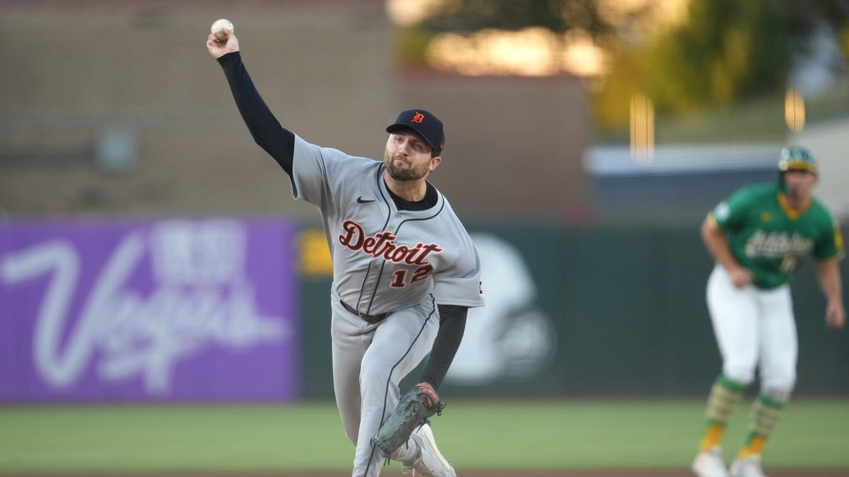 Detroit Tigers, Casey Mize hammered early in 7-0 loss to Athletics