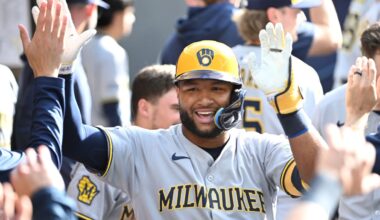 Jackson Chourio, Christian Yelich homer in 9th