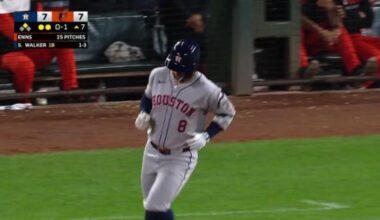 Walker homers for 3rd straight game, leading Astros to a 9-8 win over Orioles