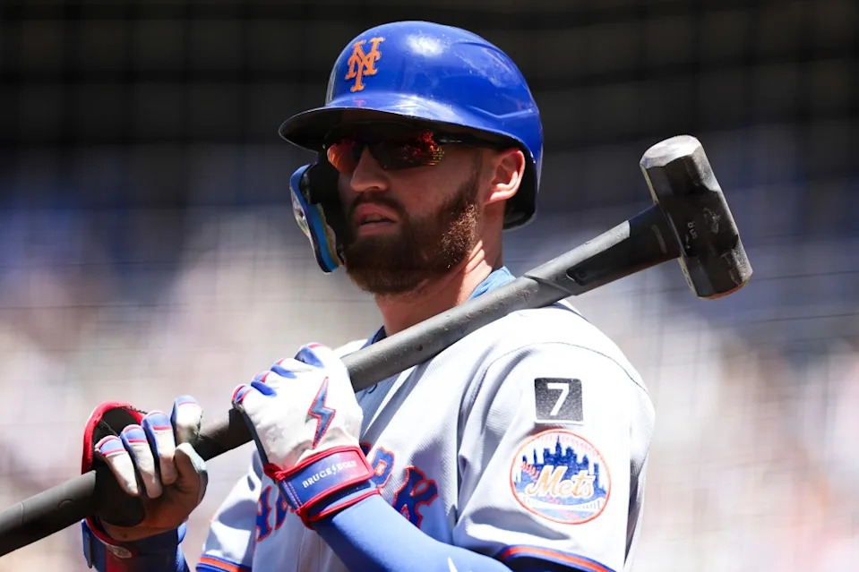 In 23 games since July 12, Brandon Nimmo has struck out 34 times — his 33.3 percent rate the seventh highest in baseball in the span entering Monday AP