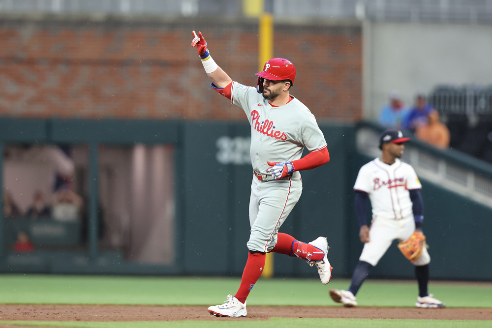 MLB: APR 10 Phillies at Braves