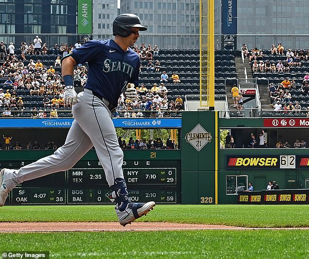 The Pirates quietly removed the 'Clemente' sign in right field and replaced it with a vodka ad
