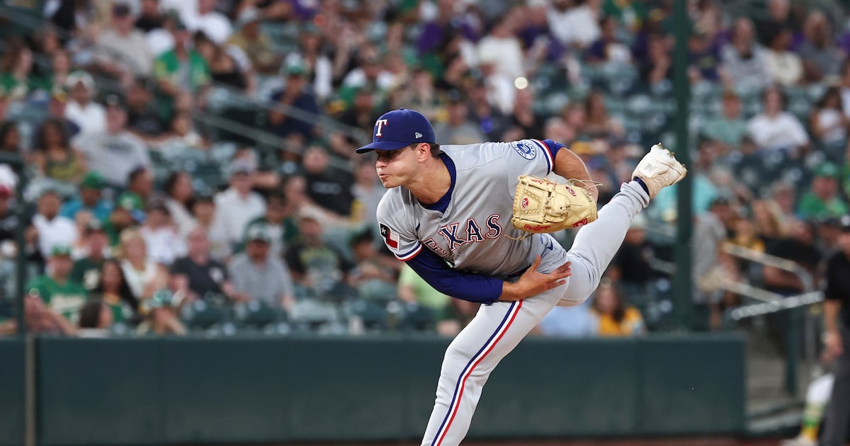 As Rangers’ Jack Leiter unlocks full arsenal, his rookie season is reaching new heights