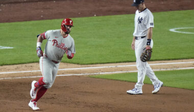 Schwarber, Realmuto power Phillies to 12-5 win, dropping Yankees 5 1/2 games back of Blue Jays | News, Sports, Jobs