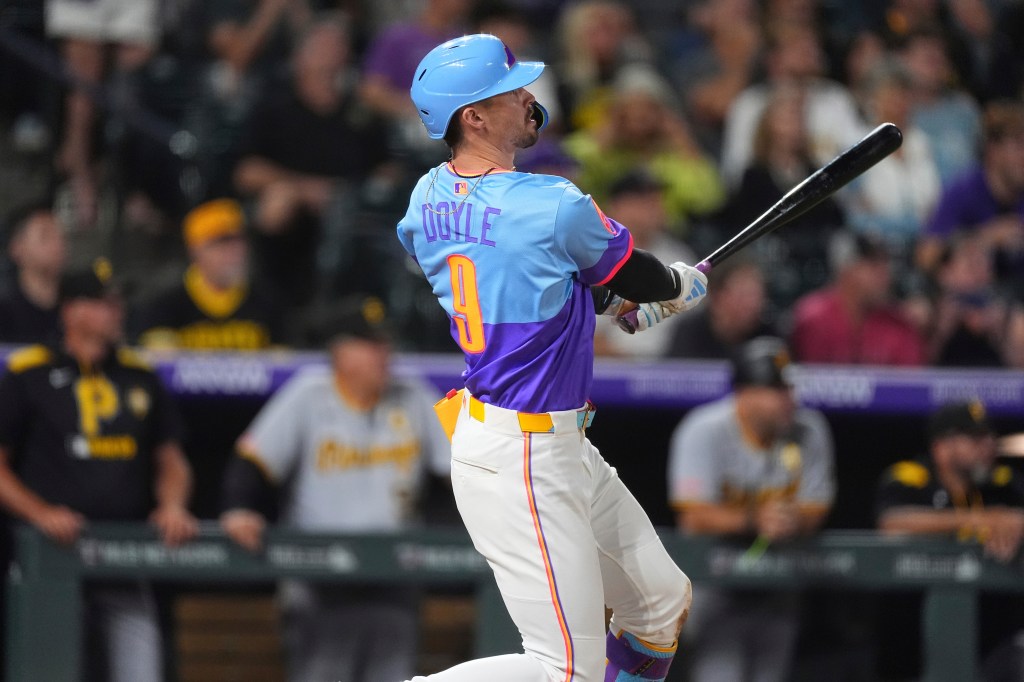 Brenton Doyle's walk-off homer lifts Rockies to wild win over Pirates