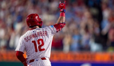 Kyle Schwarber continues power surge against lefties, blasts a bomb against Orioles