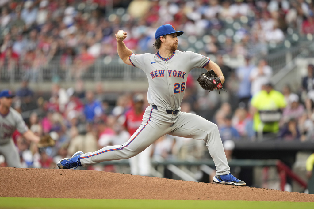 Nolan McLean deals against Braves, Mets log 20 hits in 12-7 win