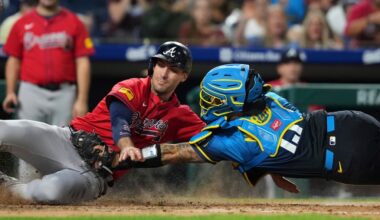 Bohm's eighth-inning sacrifice fly scores Schwarber and lifts Phillies over Braves