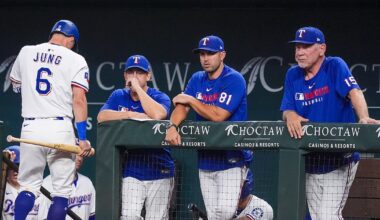 How the Rangers’ offense tends to get worse as the game goes along