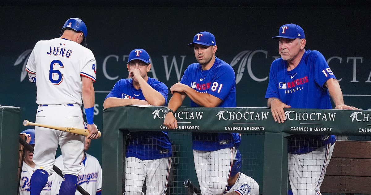 How the Rangers’ offense tends to get worse as the game goes along