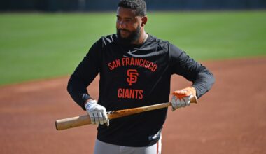 SF Giants recall Jerar Encarnacion, option Luis Matos to Sacramento