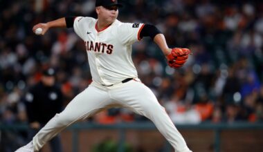 SF Giants pitcher Kai-Wei Teng of Taiwan wins vs. Nationals