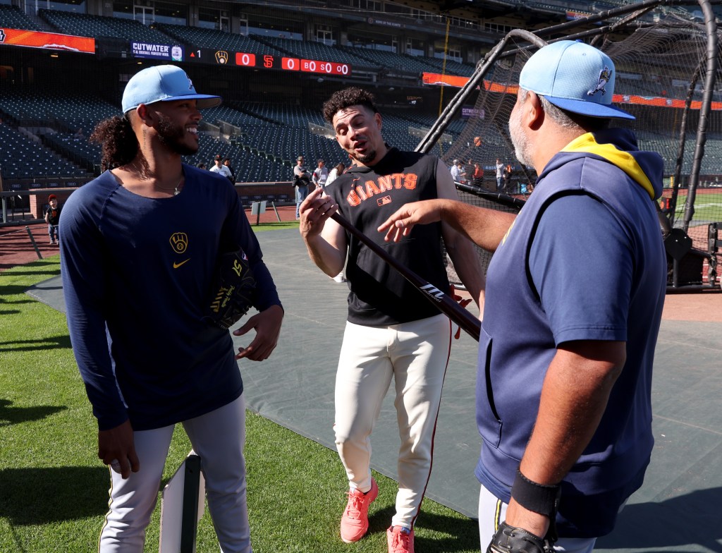 SF Giants' Willy Adames prepares for return to Milwaukee