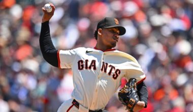 SF Giants' Randy Rodríguez hits injured list due to right elbow sprain