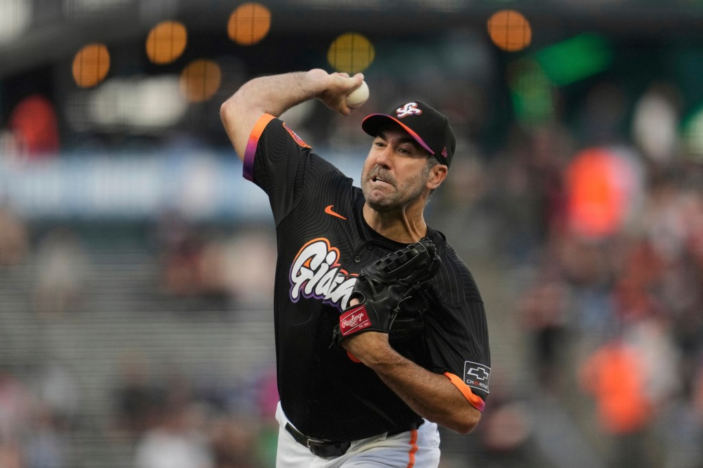 Justin Verlander notches second win of season as SF Giants beat Cubs