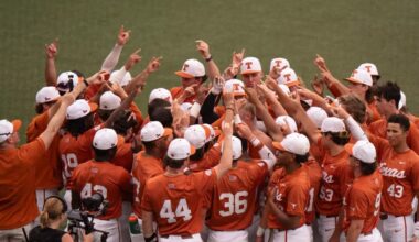 Texas baseball announces 2025 postseason team awards