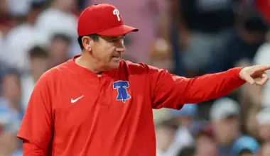 Rob Thomson sends clear message after pulling Nick Castellanos in 9th inning vs Braves