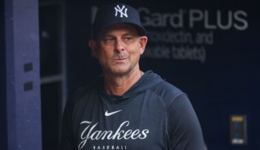 Aaron Boone says it's 'gut-check time' for Yankees after suffering sweep to Marlins - SNY