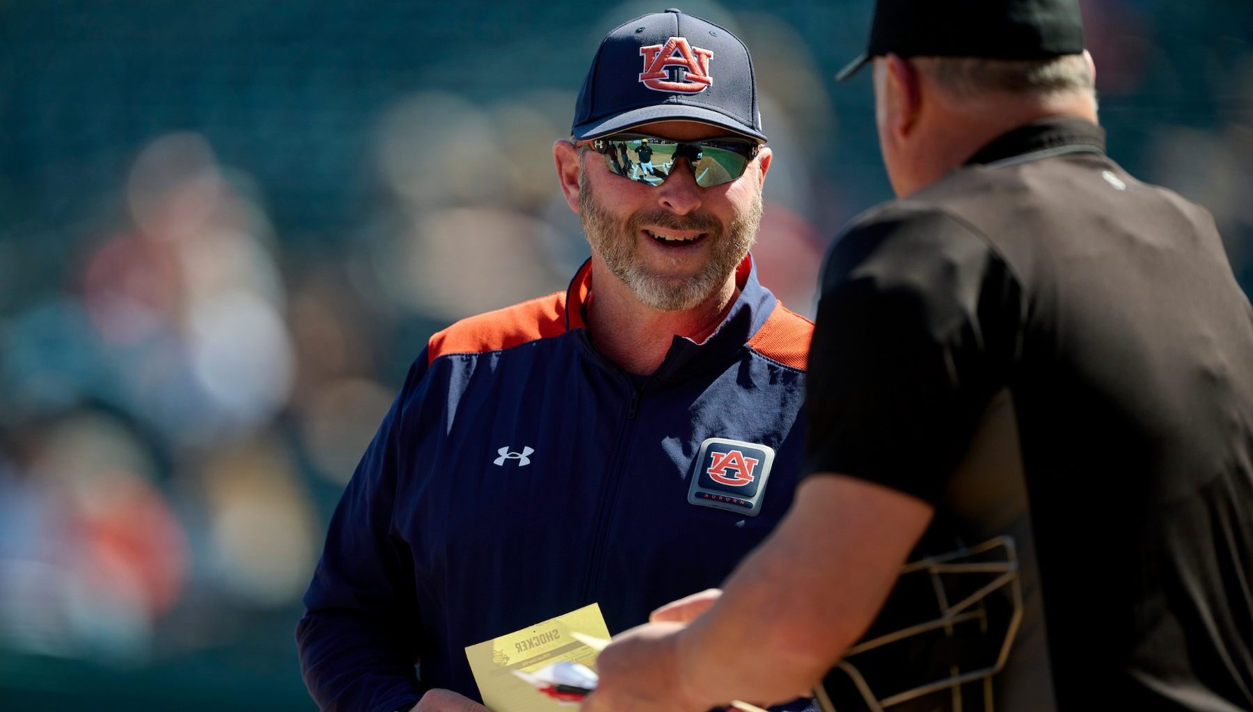 Auburn's Butch Thompson (Photo by Mike Janes/Four Seam Images)