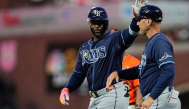 Rays avoid trouble in 8th inning, then rally in 9th to beat Giants - Tampa Bay Times