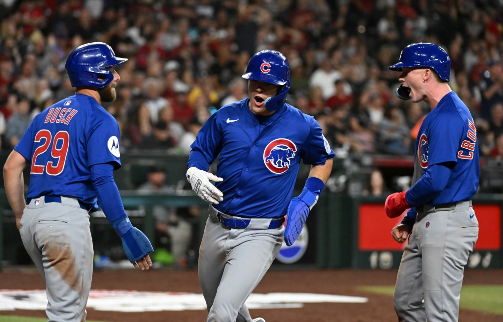 Chicago Cubs beat Arizona Diamondbacks 10-6 for 1st win of 2025