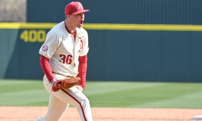 Parker Coil, Arkansas baseball, MLB Draft, Milwaukee Brewers Parker Coil, Arkansas baseball, MLB Draft, Milwaukee Brewers