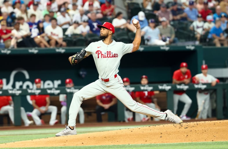 Philadelphia Phillies pitcher Cristopher Sanchez