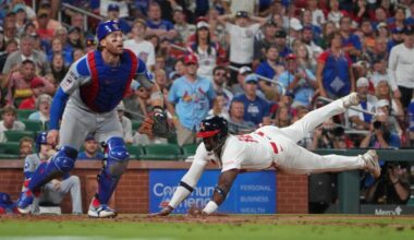 Chicago Cubs drop 3-2 loss to the St. Louis Cardinals