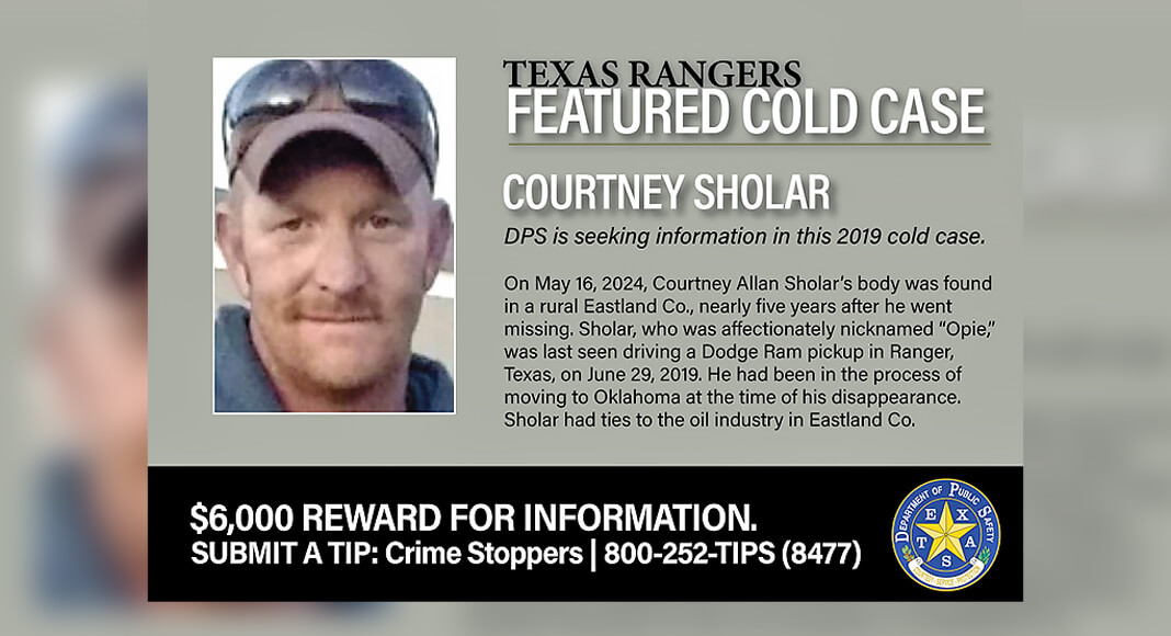 Texas Rangers Seek Tips in Eastland Co. Cold Case