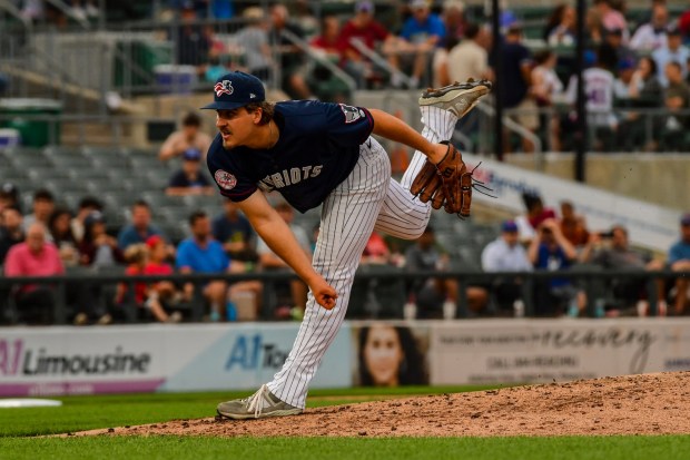 Ben Hess was the Yankees' first-round pick last year out of Alabama and is the organization's seventh-ranked prospect. (Somerset Patriots Photo)