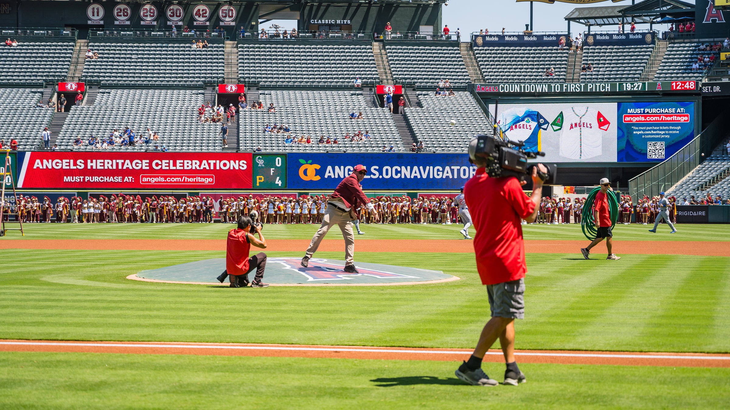 Jacob Vogel first pitch