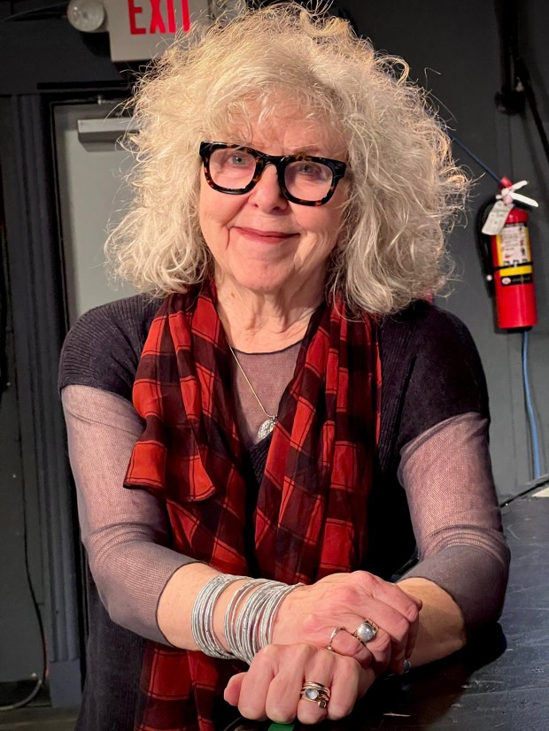 Obie Award-winning actor and writer Kathryn Grody will bring her solo show, "The Unexpected 3rd: A Radical, Rollicking Rumination on the Optimism of Staying Alive," to People's Light in Malvern in September. (COURTESY OF LAUREN THOMAS)