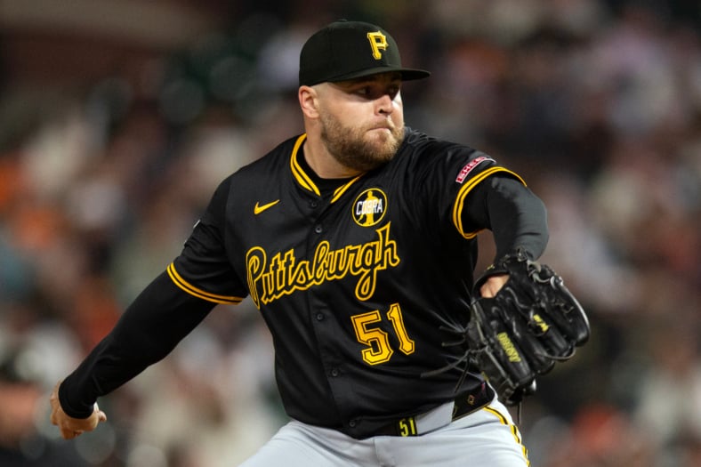 Pittsburgh Pirates closer David Bednar