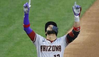 Watch: Diamondbacks Lourdes Gurriel Jr. hits 103.9-mph pitch for record homer