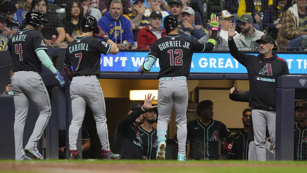 Arizona Diamondbacks' Lourdes Gurriel Jr....