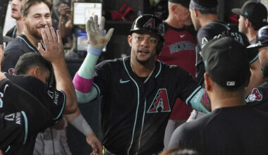 Arizona Diamondbacks second baseman Ketel Marte...