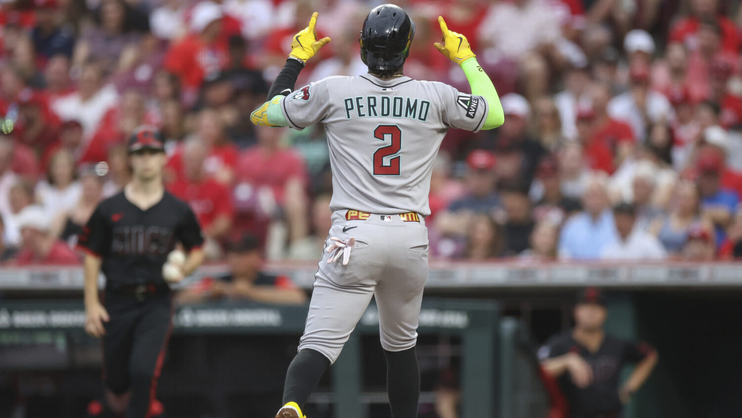 Arizona Diamondbacks' Geraldo Perdomo...