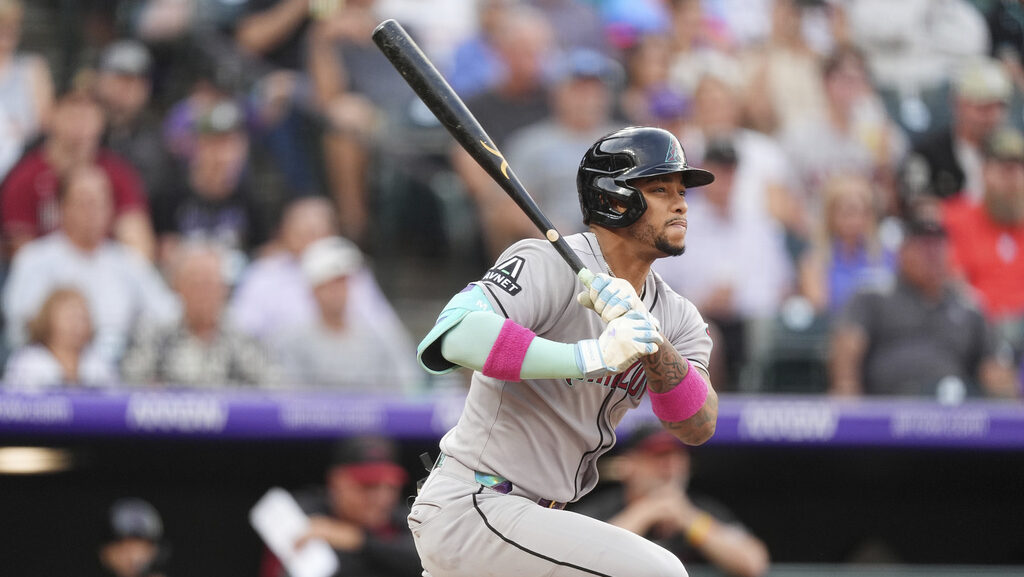 Ketel Marte Diamondbacks Rockies early lead...