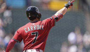 Corbin Carroll 474-foot home run Rockies Lourdes Gurriel Jr....