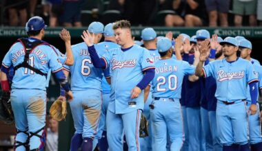 Rangers need to handle business in playoff fight. A Guardians sweep was a strong start