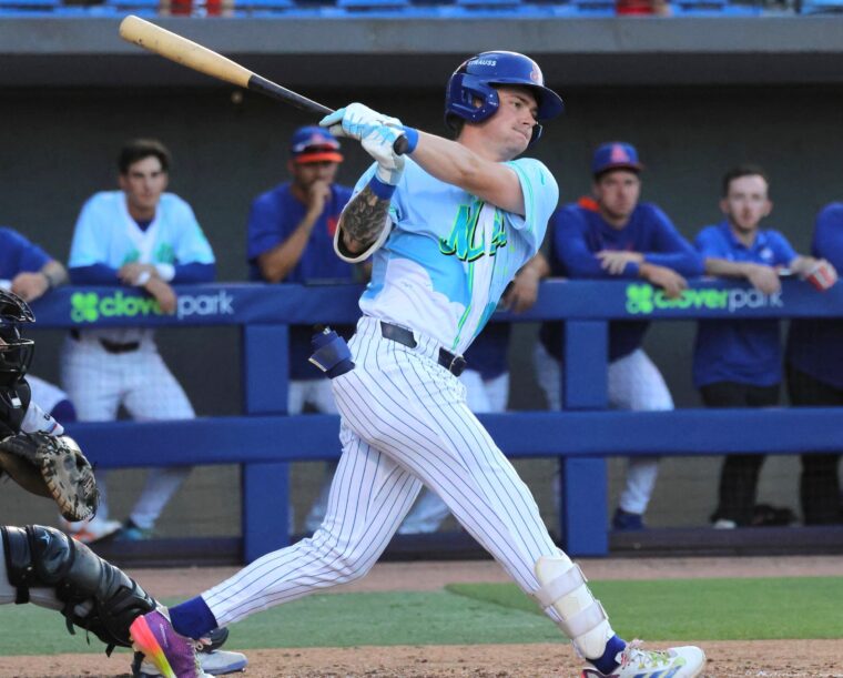 A.J. Ewing Steals Three Bases In Binghamton Win