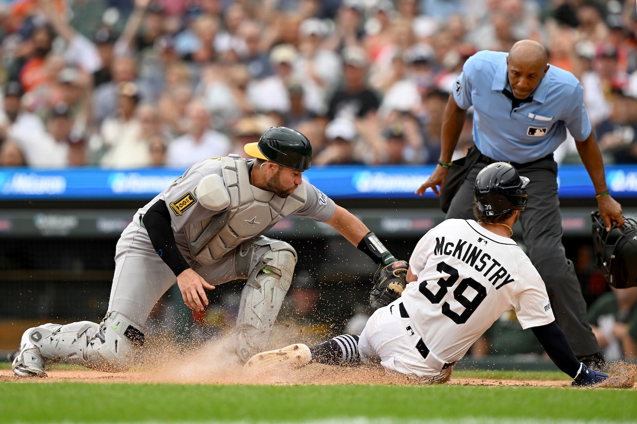 Where to watch the Detroit Tigers vs. Athletics MLB livestream today for free, August 25, Monday